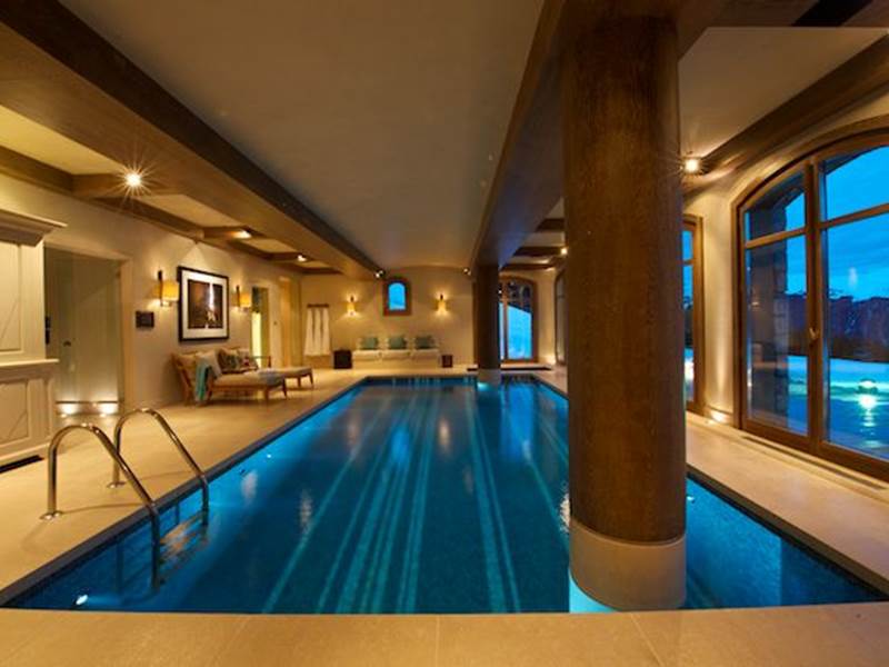 Luxury chalets Courchevel with swimming pool