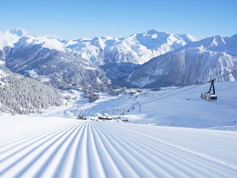 Fabulous skiing and beautiful pistes in Courchevel