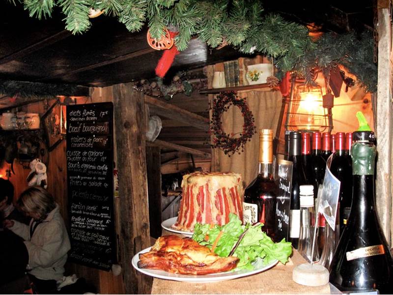 Vielle Luge Les houches Chamonix The fabulous bacon at the Vielle Luge in Les Houches Chamonix