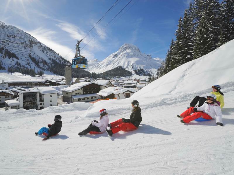 Family Ski Resorts of Lech and Zurs in Austria