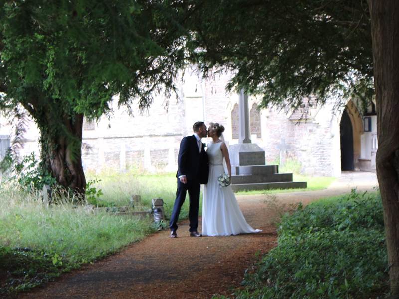 Llanfrynach Church in the Brecons