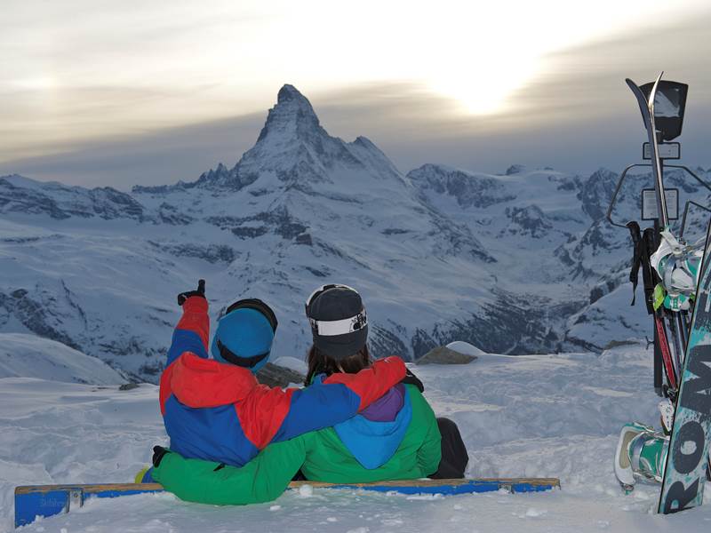 Zermatt Matterhorn The famous Zermatt Matterhorn in Switzerland